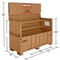 Knaack Storagemaster Piano Box With Ramp, Model 91